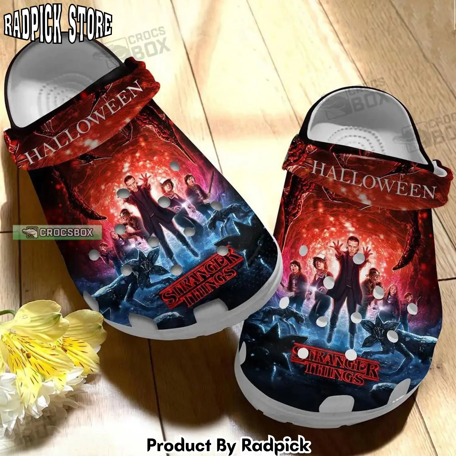 Radpick stranger things crocss for halloween rp6521122
